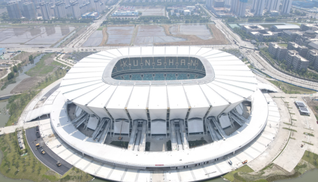 昆山专业足球场